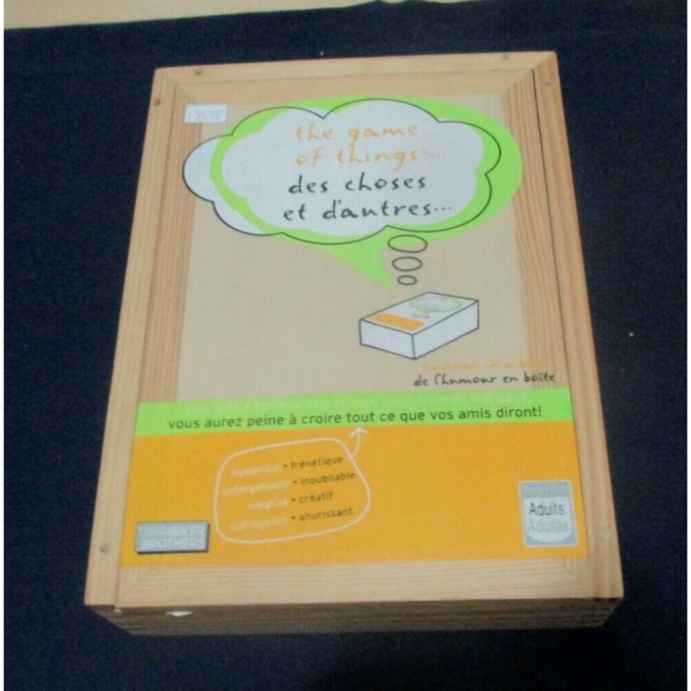 The Game of Things Board Game from Parker Brothers (2007)